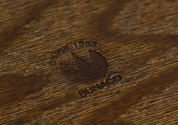 BUNACO (ブナコ) - Twist dust box ツイスト ダストボックス L ダークブラウン