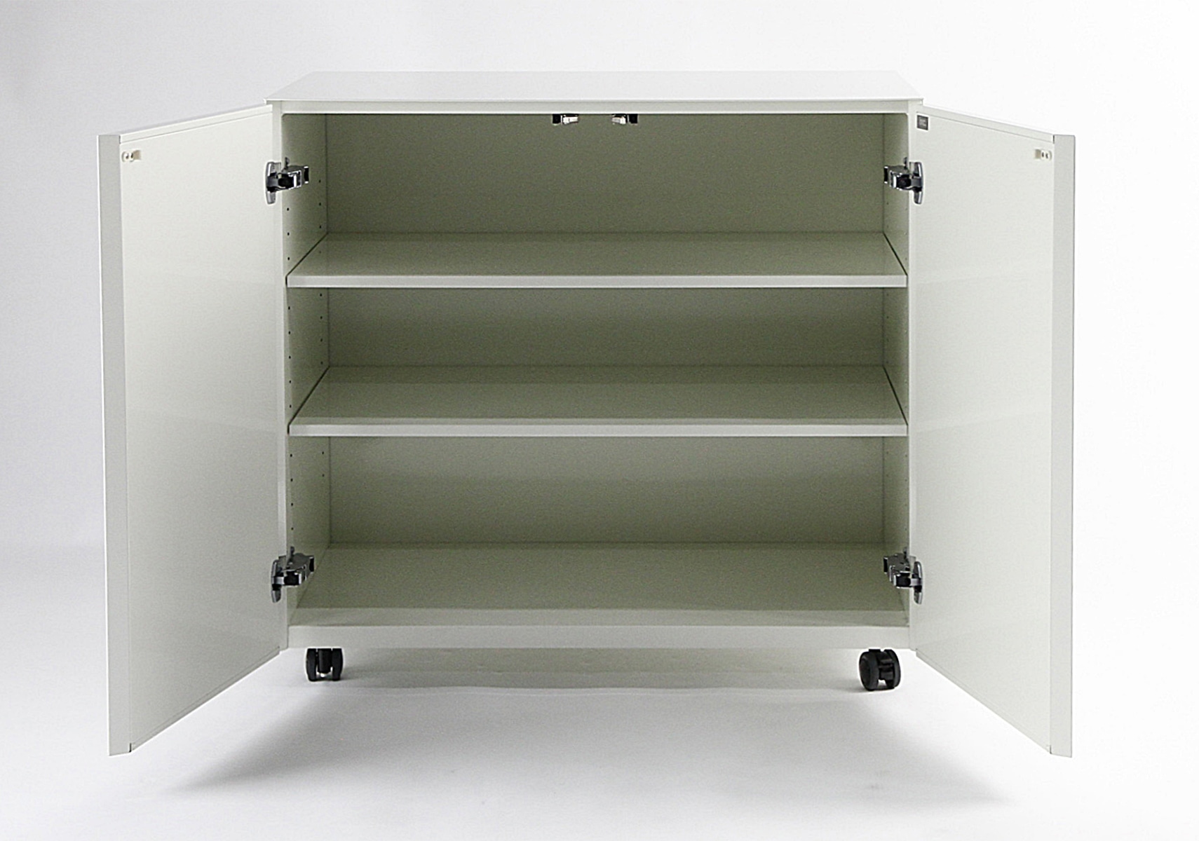 LOTUS 2door cabinet（グロッシーホワイト）- アウトレット