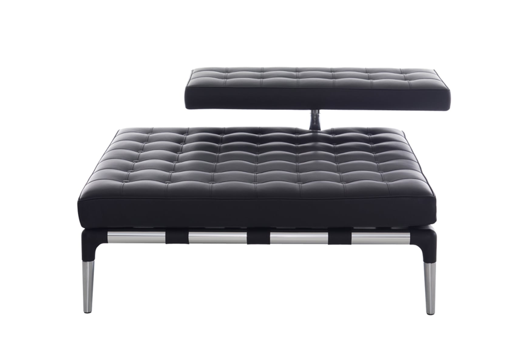 Cassina カッシーナ 241 PRIVE プリヴェ オットマン黒革