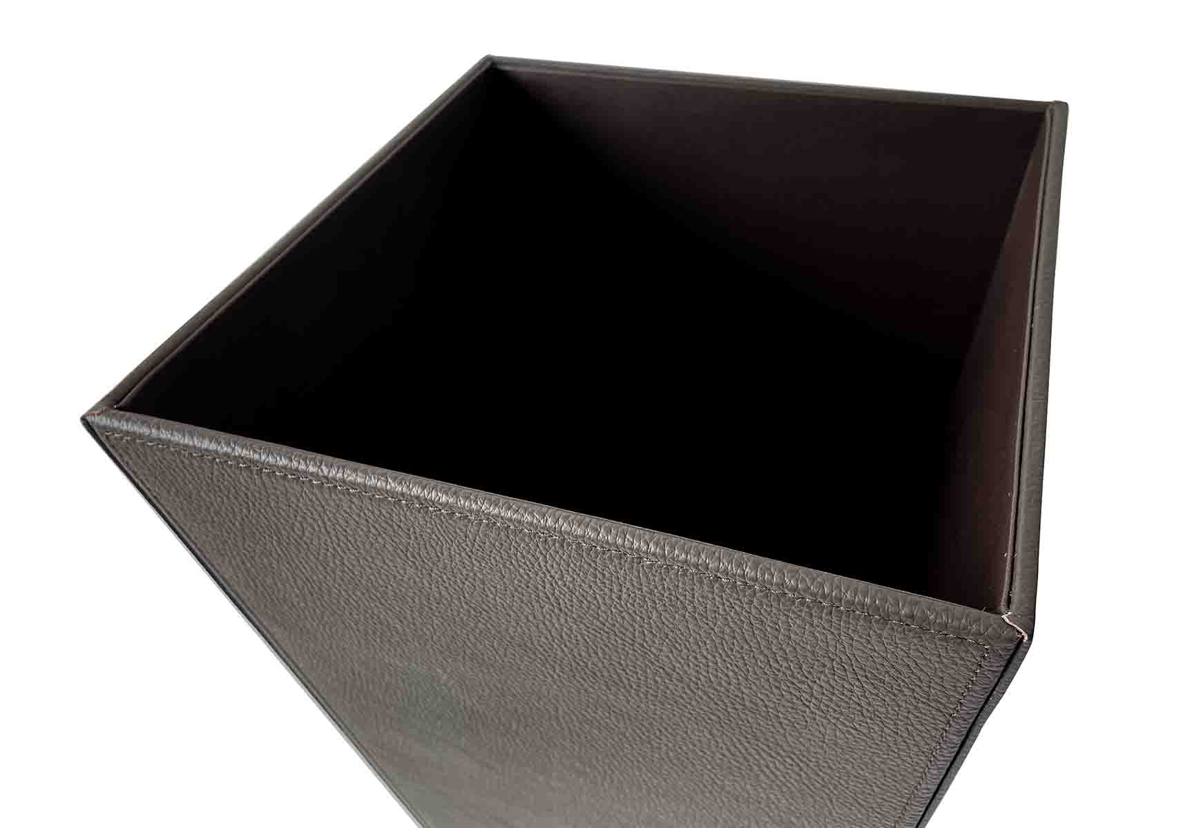 ixc.  (イクスシー) -  dust box オリジナル レザー ダストボックス ダークブラウン
