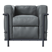 Cassina（カッシーナ）LC2 1人掛ソファ ポリエステルパッティング