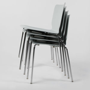 HOLM アームレスチェア 4脚セット - アウトレット: アウトレット