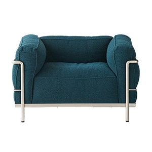 3 FAUTEUIL GRAND CONFORT, GRAND MODELE, DURABLE ECO（13L019）1P- アウトレット