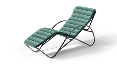 546 INDOCHINE CHAISE LONGUE